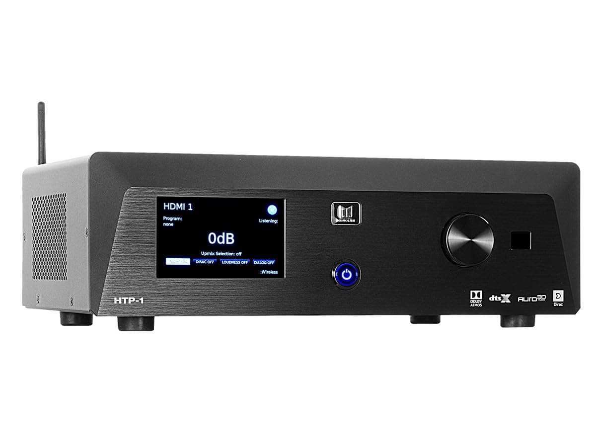 Monoprice Monolith 137887 - Procesador de cine en casa de 16 canales, Dolby Atmos, DTS:X, Auro-3D, Bluetooth, Roon Ready, compatibilidad Dirac Live Bass Control, HDMI 2.0b, HDCP 2.3