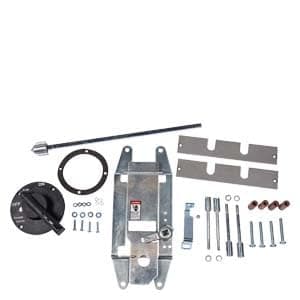 SIEMENS CRHOJVD Manija Rotativa para Interruptor JD/LD, Profundidad Variable, Negro