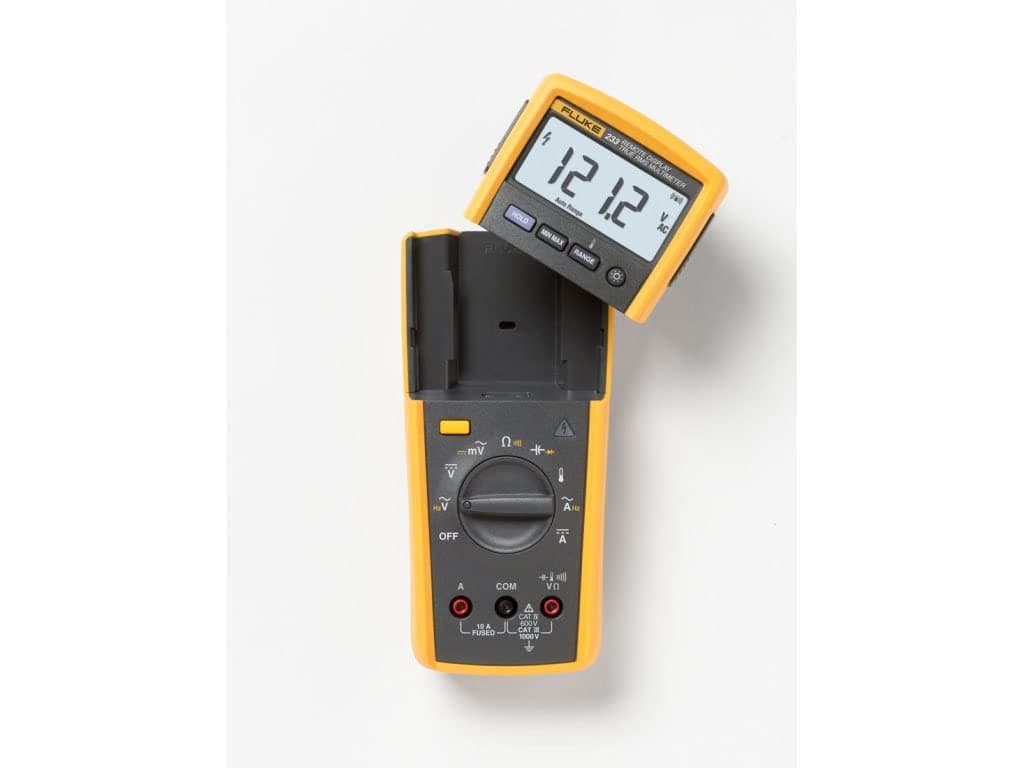 Fluke FLK-233 Multímetro Digital con Pantalla Remota, True-RMS, Display Desprendible, Medición Precisa y Segura, Portátil y Profesional