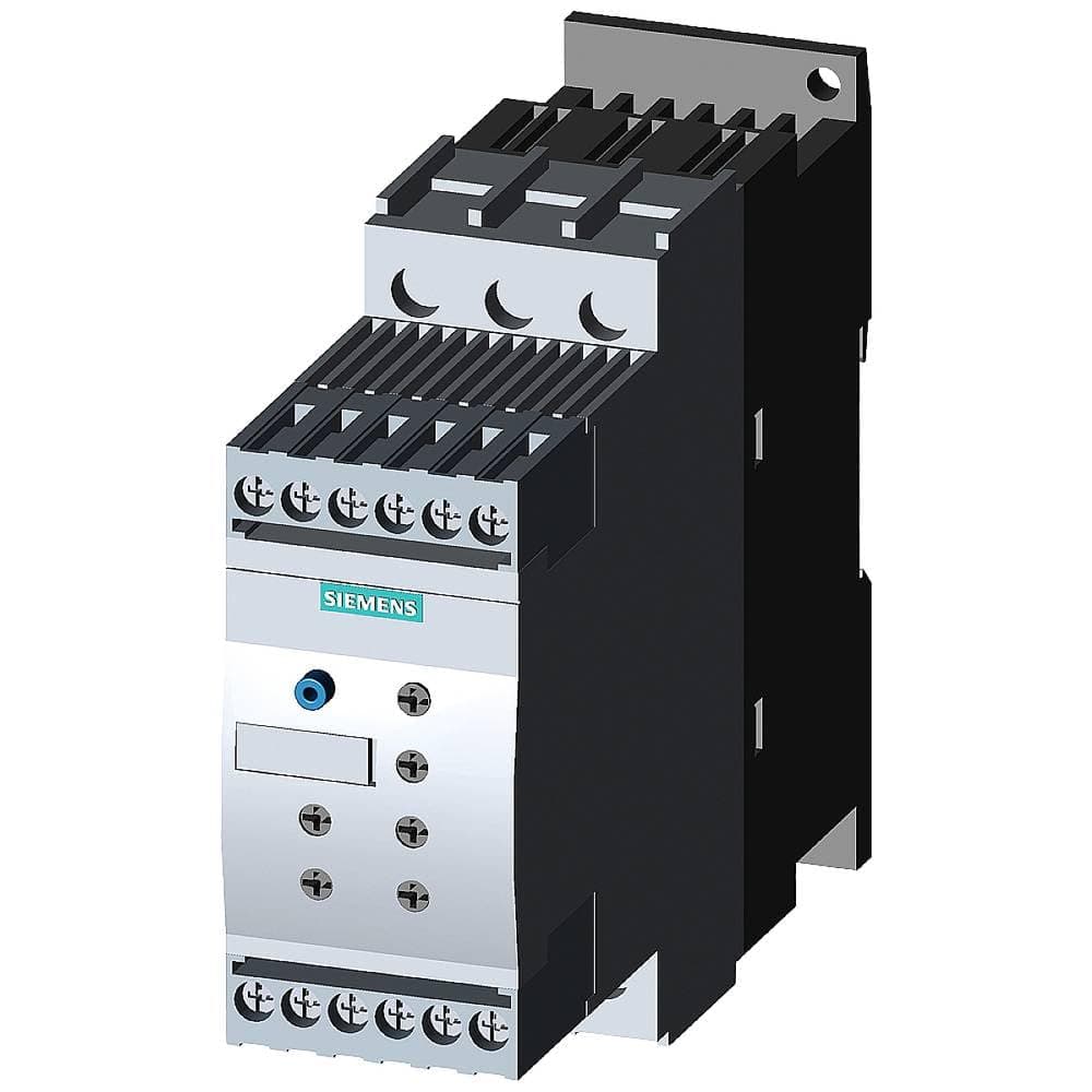 Siemens Sirius 3RW4024-1BB14 Arrancador Suave 3/5.5 kW 400 V AC 9 A trifásico control 24 V AC/DC motor protección serie 3RW40 industrial