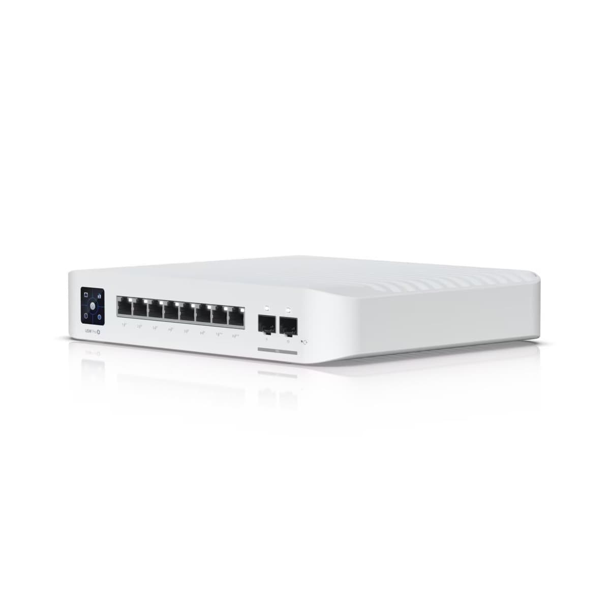 Ubiquiti USW-Pro-8-PoE Switch Profesional 8 Puertos PoE+ Gigabit, Gestión L2/L3 Lite, SFP+, Montaje en Rack (Reacondicionado) USW-Pro-8-PoE-cr