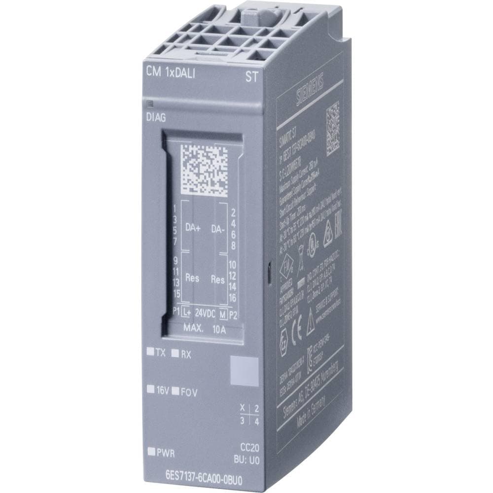 Siemens SIMATIC 6ES7137-6CA00-0BU0 Módulo de Entrada PLC 24V DC | Input Module | Marca SIEMENS | Modelo 6ES7137-6CA00-0BU0