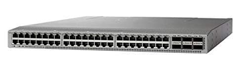 Cisco Nexus N9K-C93108TC-EX switch 48x 10GBase-T y 6x 100G QSFP28 con fuente doble (Reacondicionado)