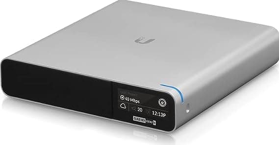 Ubiquiti UniFi Cloud Key Gen2 Plus UCK-G2-PLUS, controlador de red y video NVR, almacenamiento 1TB, gestión en la nube, doble banda