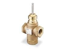 Siemens 599-03151 Válvula 3 vías 1 1/2", Acero Inoxidable, 250 PSI, 25 CV, Agua