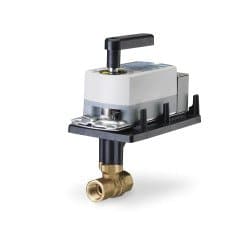 Siemens 173B-10330 Válvula de Bola 2" 2 vías 160 CV + Actuador GLB131.1P + Adaptador