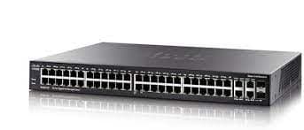 Cisco SG350-52P 52 puertos Gigabit PoE+ switch gestionable (SG350-52P-K9-NA) + regleta de energía, reacondicionado SG200-50FP-NA-cr