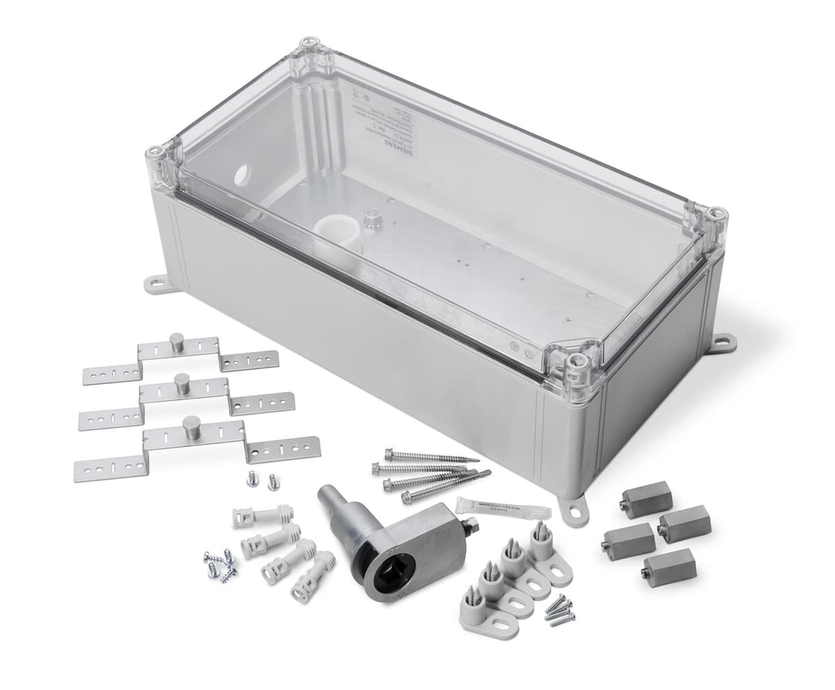 Siemens ASK75.7U Kit Weather Shield NEMA Tipo 4X, Protección contra intemperie para actuadores, carcasa resistente exterior