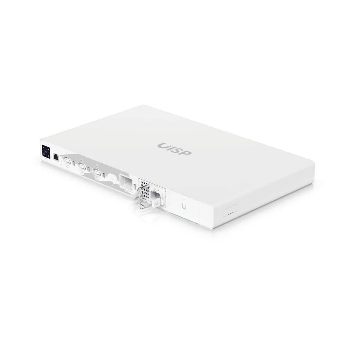 Ubiquiti UISP-P-Pro, Fuente de Poder Profesional PoE, Switch de Energía Gestionado, 8 Puertos PoE, Montaje en Rack, Color Negro