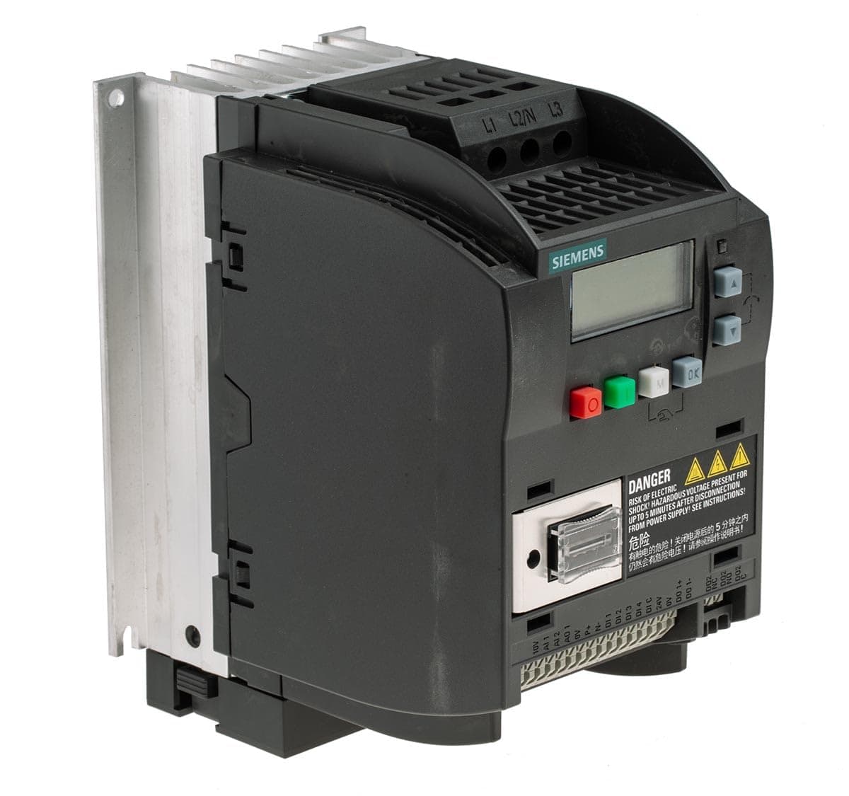 SIEMENS SINAMICS V20 6SL3210-5BE22-2CV0 variador de frecuencia AC drive 2.2 kW 3AC 380-480V convertidor de velocidad industrial compacta