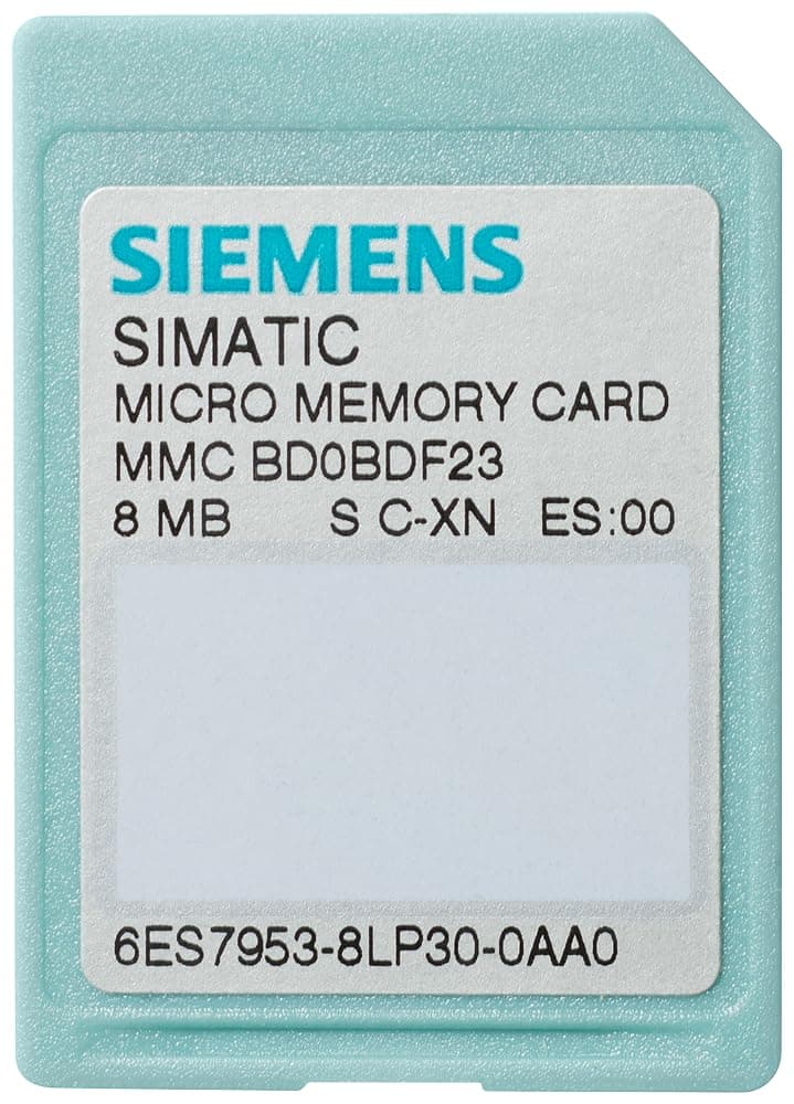 SIEMENS ST70-300C 6ES7953-8LL31-0AA0 circuito integrado IC módulo memoria SIMATIC MMC industrial PLC automation repuesto original