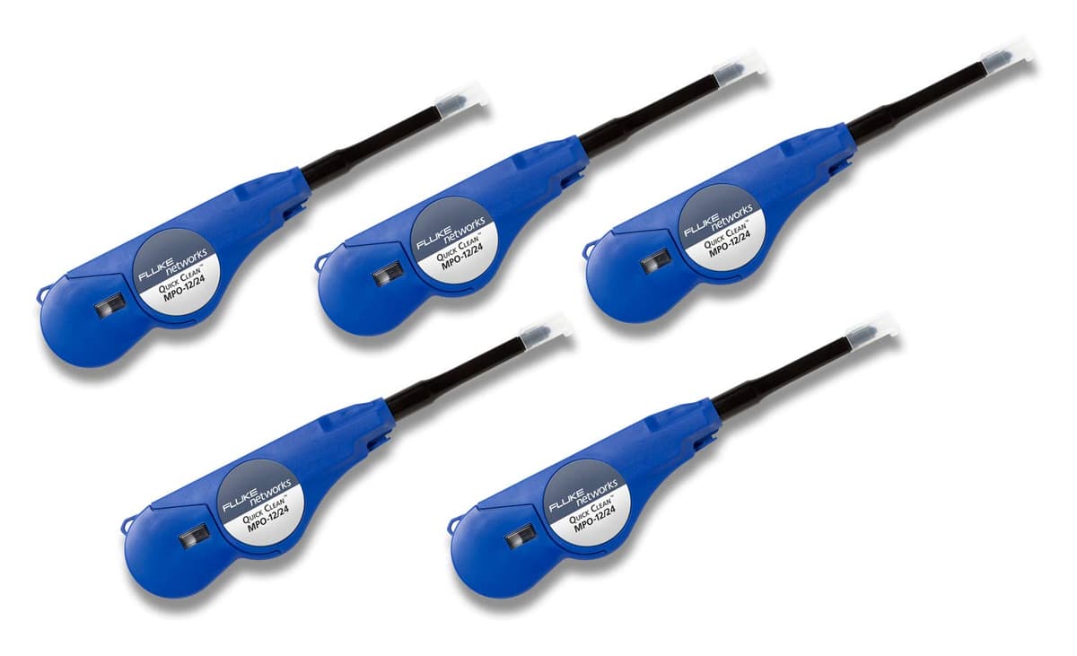 Fluke Networks QuickClean QC-MPO-12/24-5P Limpiador para Fibra MPO 12/24, Paquete de 5 Limpiadores