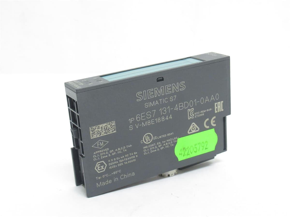 Siemens SIMATIC 6ES7132-4BD01-0AA0 Módulo DP 5-electrón 24V DC 0.5A módulo de salida PROFIBUS DP para PLC industrial