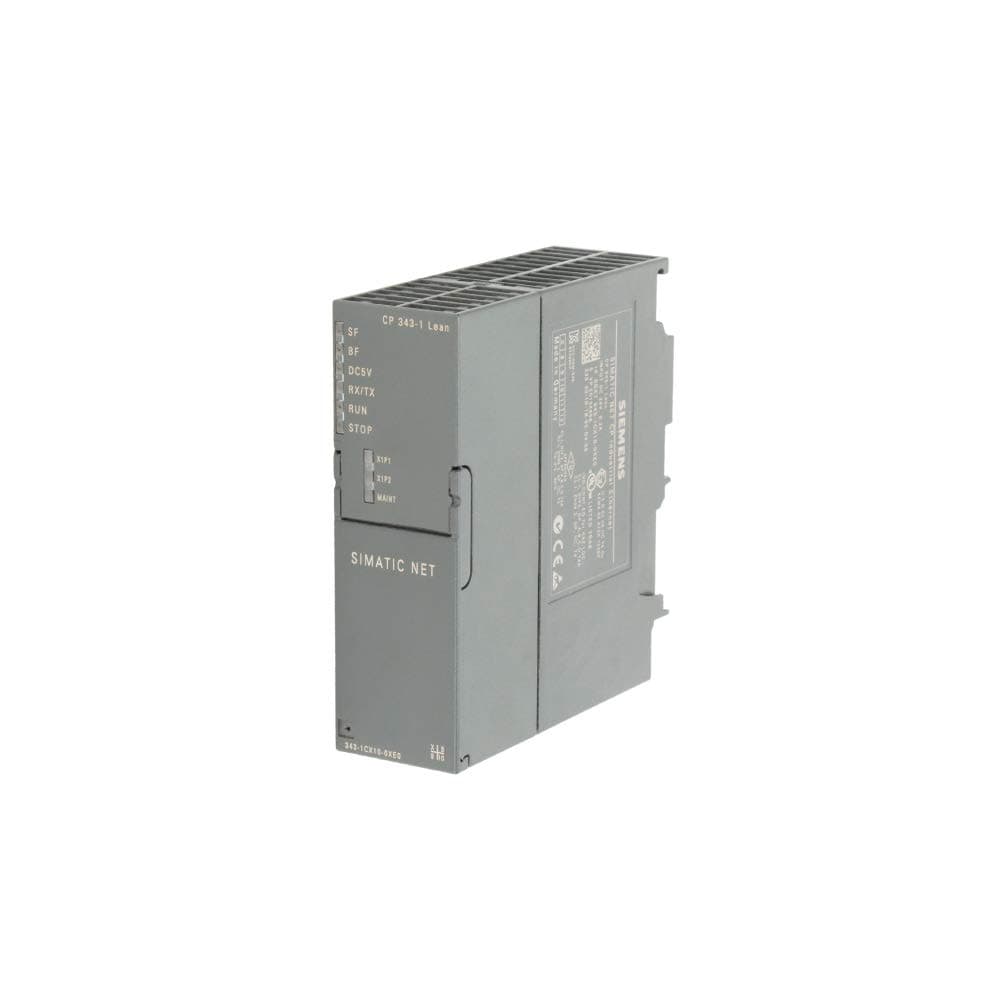 Siemens SIMATIC 6GK7343-1CX10-0XE0 Procesador de Comunicación, Ethernet/PROFINET, Entrada 24 VDC 0.2A, Módulo CPU S7-300 Industrial Automation