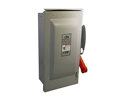 SIEMENS HNF364R interruptor seccionador 200A 600V 3 polos NEMA 3R nuevo empotrable industrial
