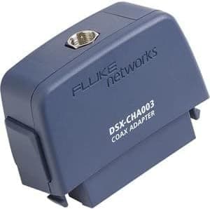 Fluke Networks DSX-CHA003 Adaptador Coaxial para Serie DSX, conector coaxial, accesorio certificador de cableado, Fluke Networks