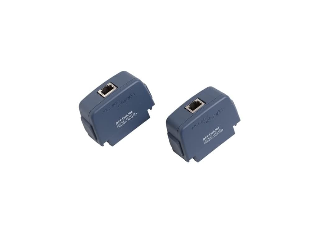 Fluke Networks DSX-CHA004S Set DSX CAT 6A/Class EA para analizador de cables DSX-5000, código 4329814
