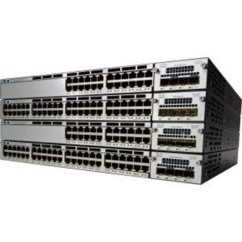 Cisco Catalyst WS-C3750X-24U-E Switch 24 Puertos UPOE IP, Capa 3, Gestión Avanzada, Rackmount, Gigabit, Enterprise Network