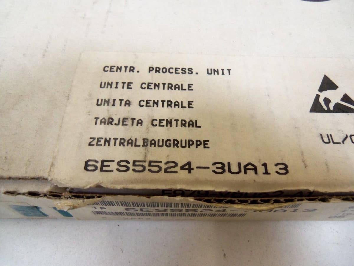 SIEMENS Simatic S5 6ES5524-3UA13 - Procesador de Comunicación, PLC, Módulo CP, Código 6ES55243UA13, Nuevo NFP