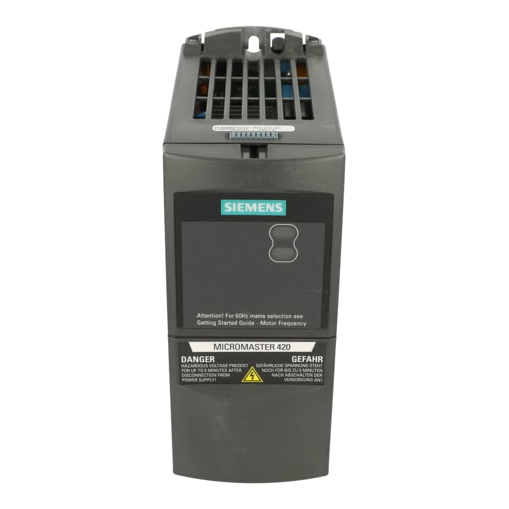 Siemens Micromaster MM420 6SE6420-2UD21-1AA1 | Variador de Frecuencia 380-480V | Drive AC | Inversor de Velocidad | Control de Motor