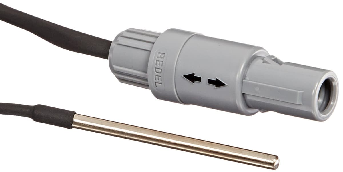 Fluke Calibration 5606-50-P Sonda PRT de Inmersión, compatible con 1523/1524, longitud 50 mm, rango de temperatura -200 °C a 160 °C