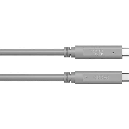 Cisco 889728421478 Cable Óptico Activo USB-C 3.1, AOC, Alta Velocidad, Datos y Carga, Compatible con Cisco