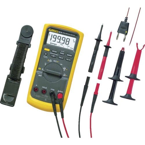 Fluke Serie 87 Modelo 87-5/E2-KIT Multímetro True-RMS con Medición de Temperatura, Kit de 1 Pieza