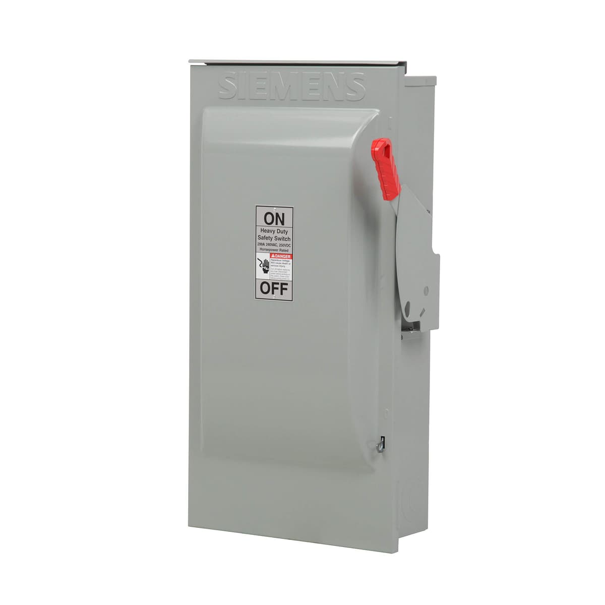 Siemens HI HF224NR Interruptor de Seguridad Fusible 2 Polos 200A 240V 3 Hilos Heavy Duty