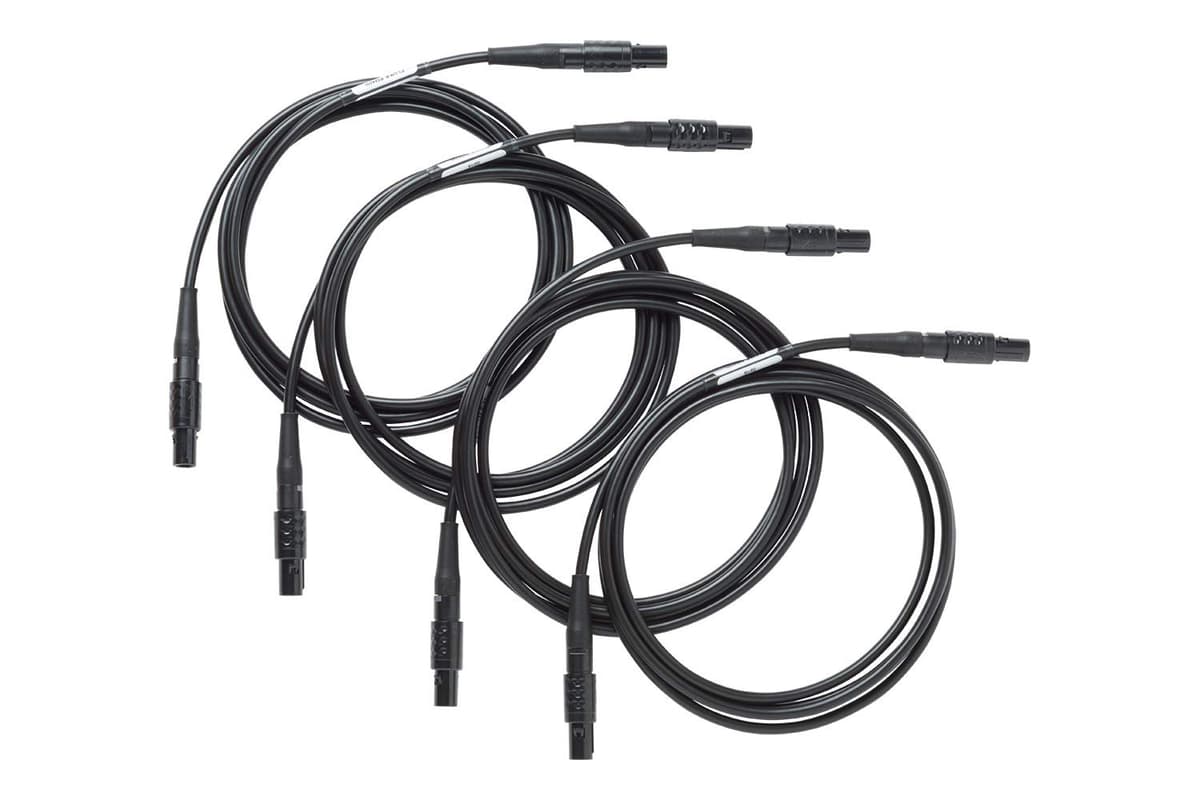Fluke 17XX I17XX-FLEX2M-M2M4P Cable iFlex macho-macho 2 m, accesorio para analizadores de energía, cable de extensión flexible