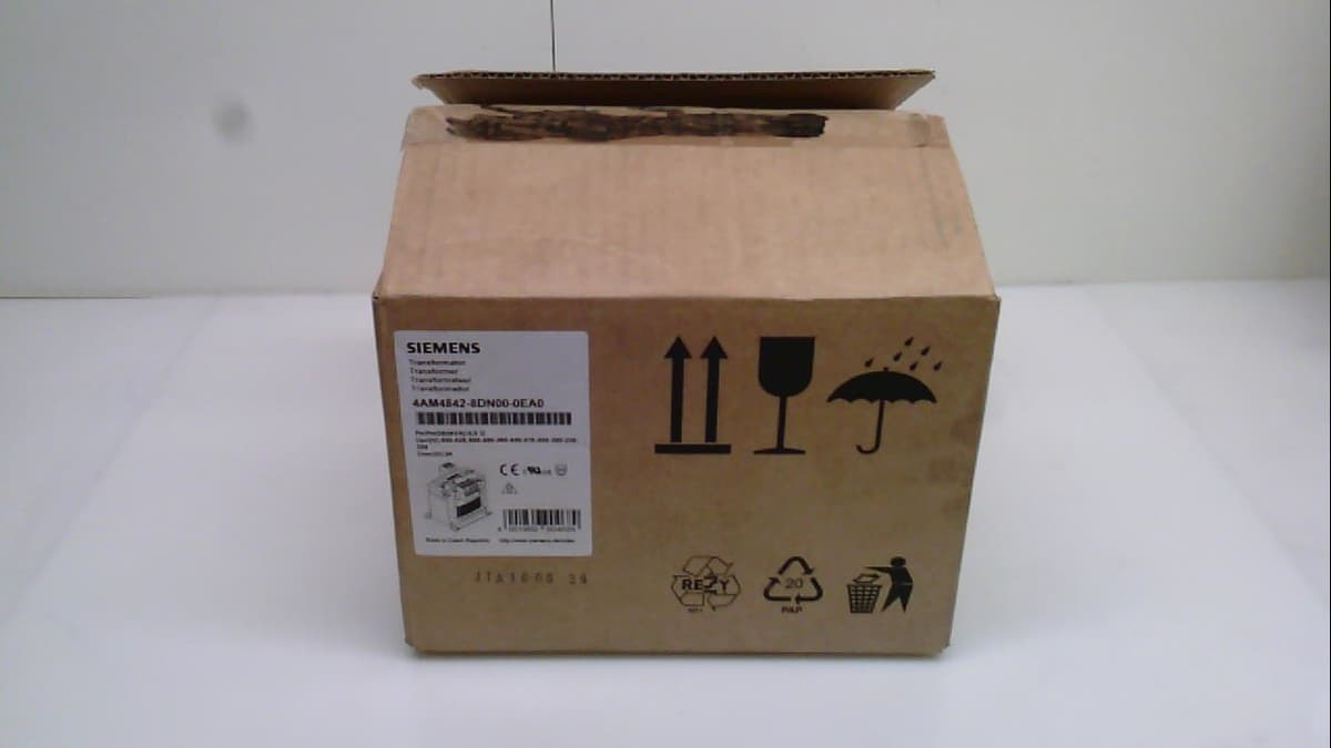Siemens 4AM4842-8DN00-0EA0, transformador monofásico 500VA, 1 fase, código 4AM48428DN000EA0