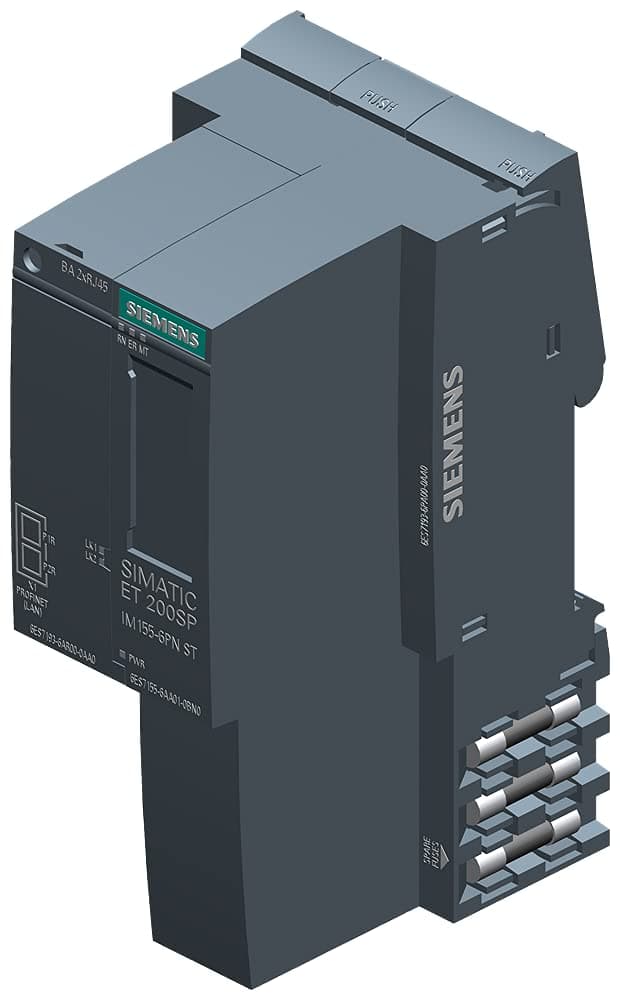 SIEMENS Digital Industries 6ES7 155-6AA01-0BN0 Módulo de Expansión PLC | Part Number 6ES71556AA010BN0 | Interface Module | ET 200SP | Industrial Automation