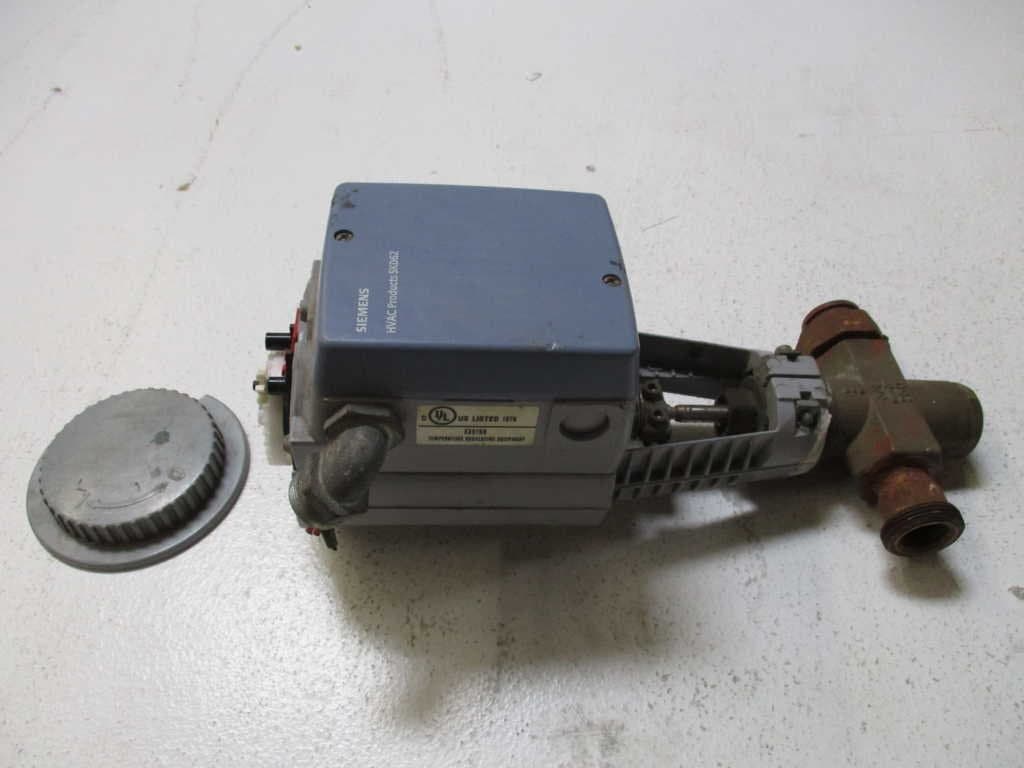 Siemens Building Technologies SKD62UA actuador reversible 24V CA control 0-10VDC señal S/R para válvulas HVAC