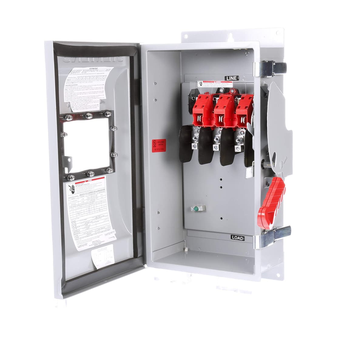 Siemens HI HNF362JW Interruptor de Seguridad Pesado No Fusible 60A 3 Polos 600V para Uso Industrial y Comercial