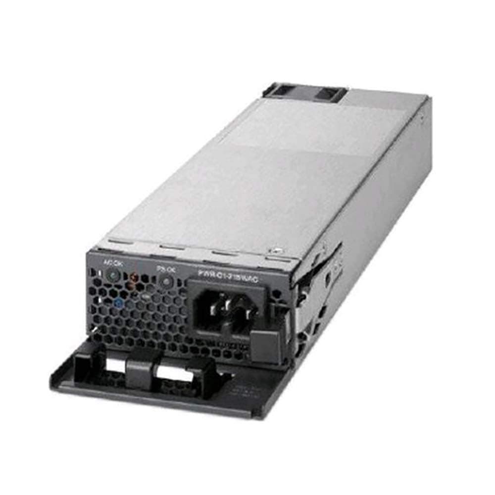 Cisco PWR-C1-715WAC-P= Fuente de Poder 715W Hot Plug Redundante para Switch Cisco, Fuente de Alimentación Hot-Swap, Repuesto Original CISCO