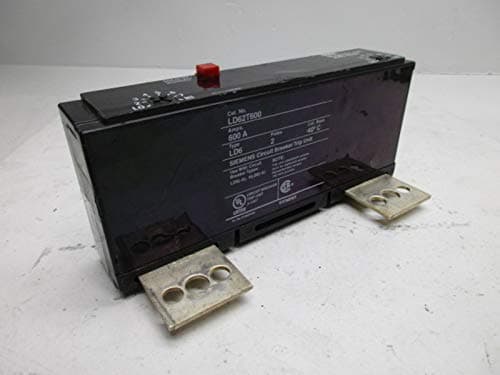 SIEMENS LD62T600 disyuntor 600A 600V 2 polos usado solo disparo - interruptor automático industrial, protección eléctrica, alta capacidad