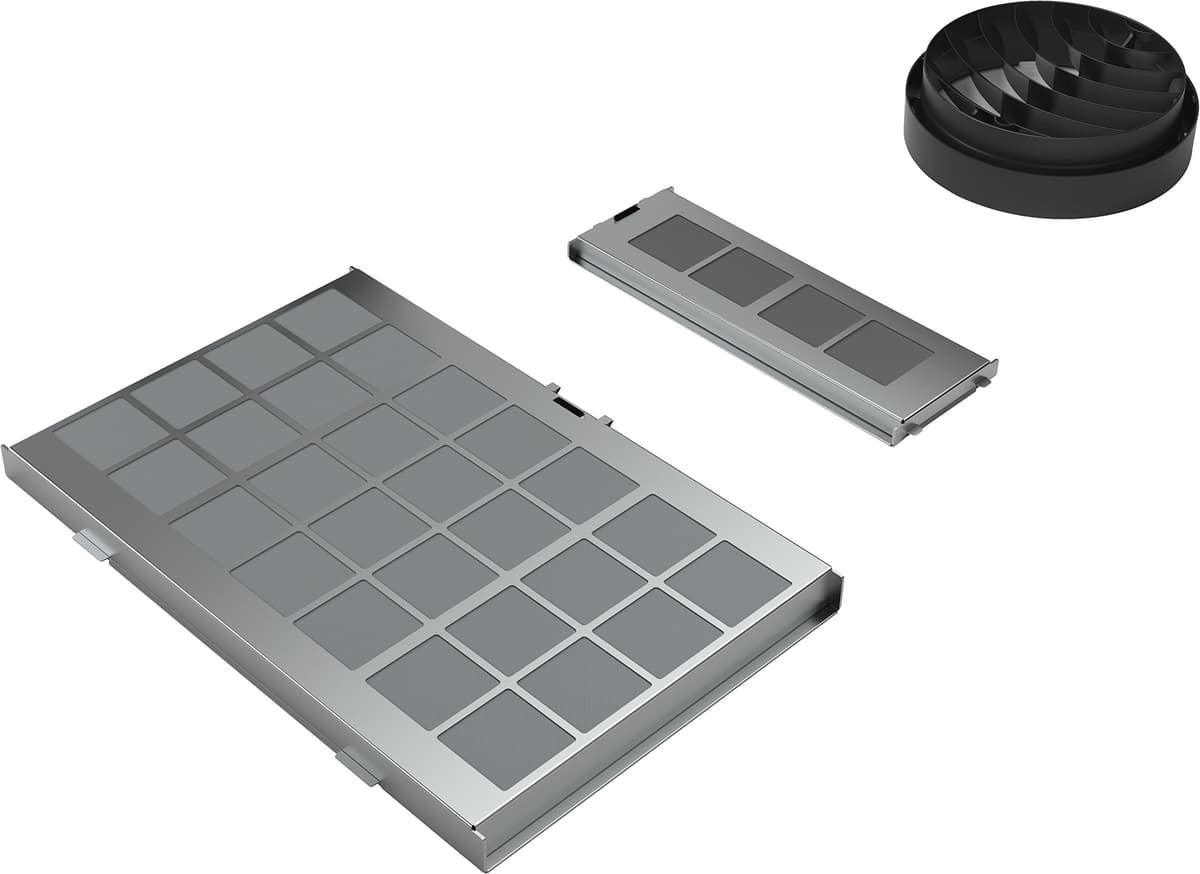 SIEMENS LZ10AKR00 accesorio para campana extractora, repuesto original Siemens, kit de instalación, compatible con modelos seleccionados