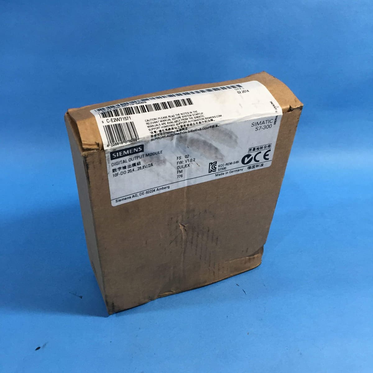 Siemens SIMATIC S7-300 ST73C 6ES7326-2BF10-0AB0 - Módulo SM326 F-DO 10x DC24V/2A PP, Failsafe, salidas digitales de seguridad