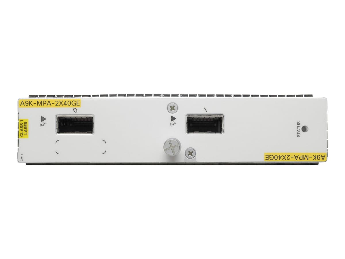 Cisco ASR 9000 A9K-MPA-2X40GE Módulo de Switch de Red, Adaptador de Puerto Modular 2x40GbE, Requiere Ópticos QSFP (Reacondicionado)