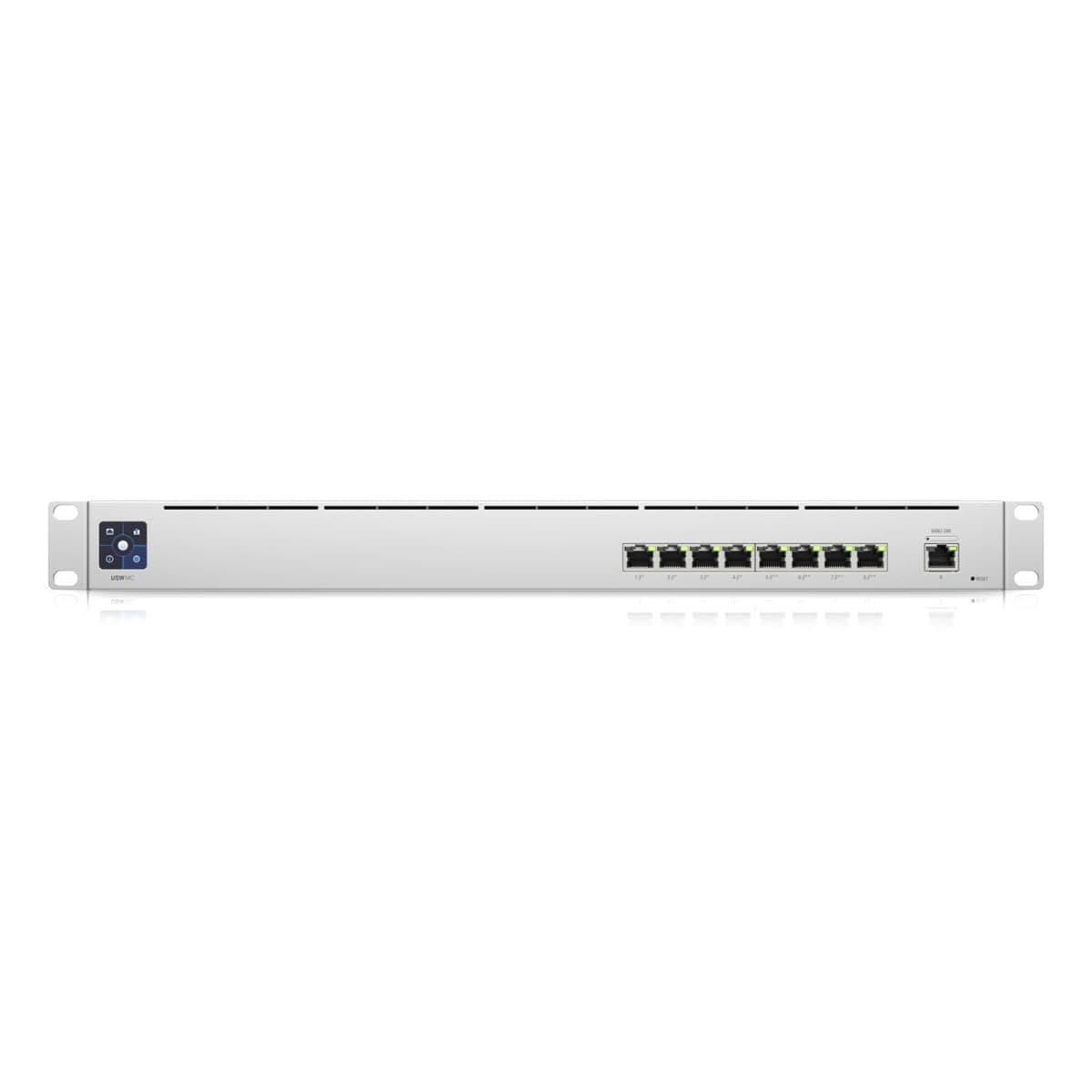 Ubiquiti Networks USW-MISSION-CRITICAL switch de red 9x Gigabit Ethernet LAN (4x PoE++, 4x PoE/PoE+), misión crítica, administración inteligente, montaje en rack