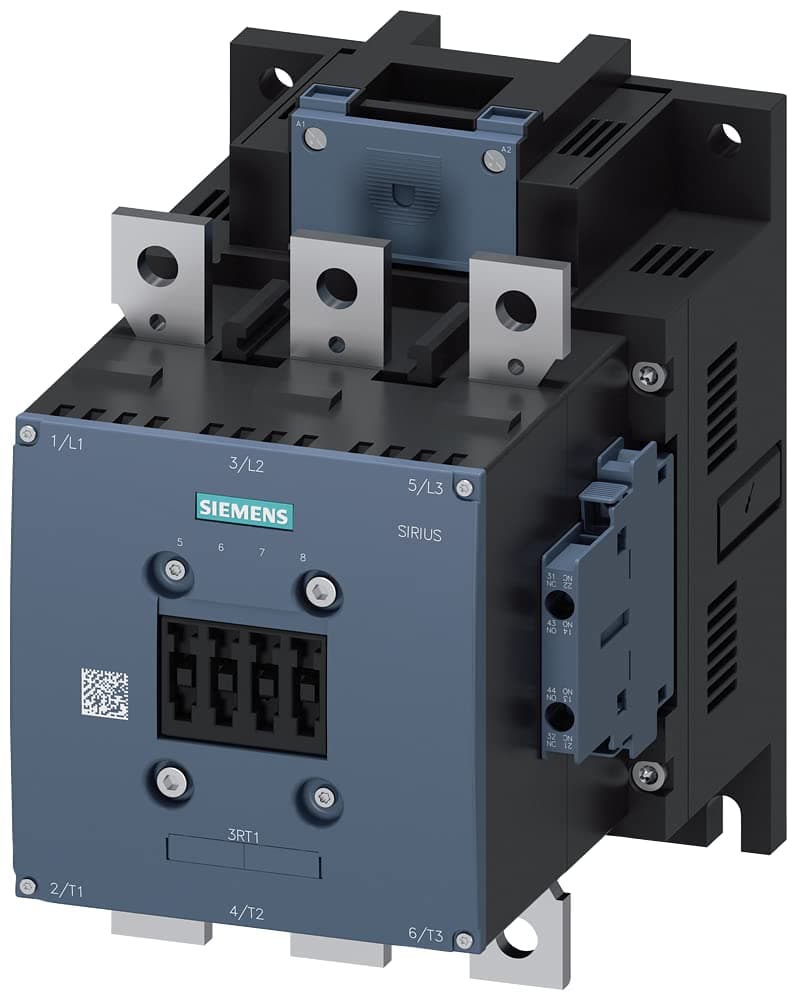 Siemens SIRIUS 3RT1065-6AP36 Contactor 132 kW AC/DC 240V 3 Polos 2NA/2NC S10BA