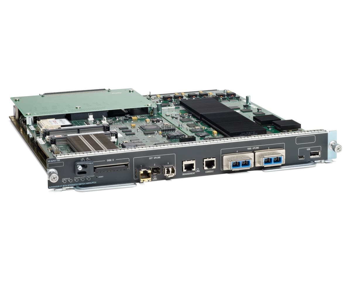 Cisco Catalyst 6500 VS-S2T-10G-XL Supervisor Engine 2T XL Reacondicionado 10G Alto Rendimiento para Switches Empresariales