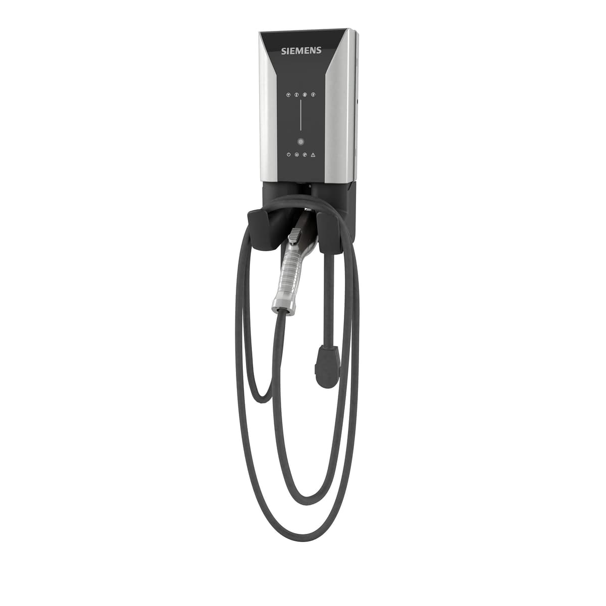 SIEMENS VersiCharge 8EM13124CF180FA3 Cargador EV inteligente 40A 208/240V, interior/exterior, cable 20 ft, enchufe NEMA 6-50, serie AC Connected