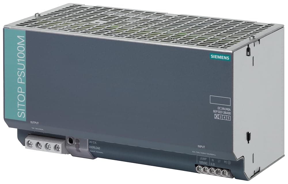 SIEMENS SITOP 6EP1337-3BA00 Fuente de alimentación DC 24V 40A 50/60Hz fuente conmutada industrial PSU DIN rail
