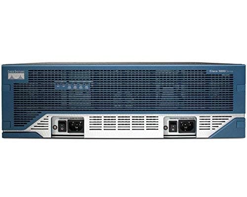 Cisco 3800 CISCO3845-V3PN/K9 Router de Voz Avanzado VPN AIM-VPN PVDM2-64 CCME-240 Advanced IP Services (Reacondicionado)