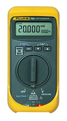 Fluke 705 Calibrador de Bucle de Corriente 4-20 mA, Fuente de Bucle 24V, Precisión Industrial, Modelo FLUKE-705