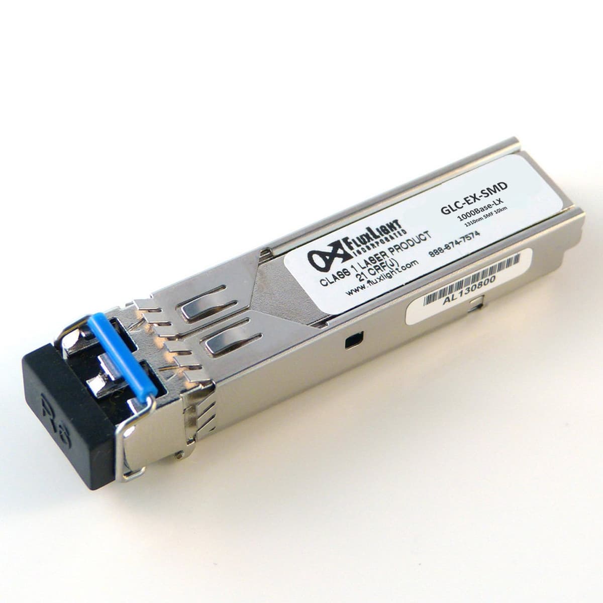 Cisco Enterprise GLC-EX-SMD Transceptor SFP Mini-GBIC SMF 1310 nm, módulo compatible, alcance extendido, para redes fibra óptica multimodo/monomodo