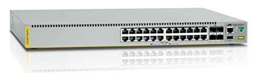 Allied Telesis X510 AT-X510-28GTX Switch 24 Puertos 10/100/1000 Gigabit, Apilable, Capa 3, Uplinks 10Gb, Gestión Avanzada
