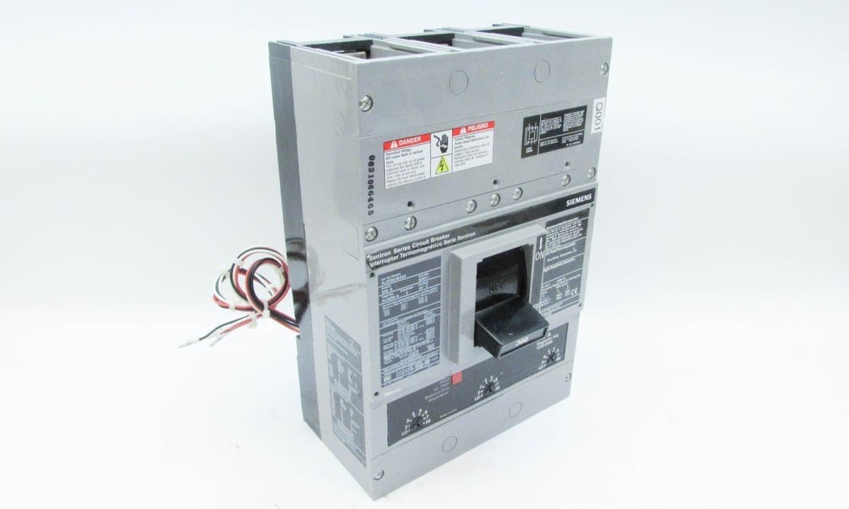 SIEMENS HI HJXD63B300 Interruptor Termomagnético 300A 600V 3 Polos Usado | Breaker Industrial | Código HJXD63B300