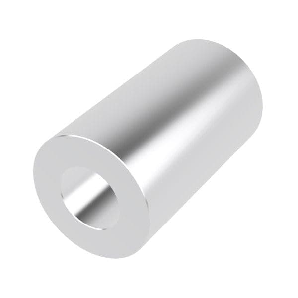 Metal Spacers Online Aluminum Spacer AL-112-75-175-S-250 Separador de Aluminio 1-1/8" OD x 3/4" ID x Longitud a Elegir (Paquete 250)