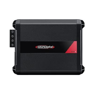 Soundigital Amplificador para Auto 4 Canales 1200.4 Evox 2 Ohm 669 WRMS 12004EVOX2